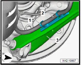 Volkswagen ID.4. Removing and installing rear axle