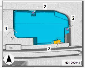 Volkswagen ID.4. Removing and installing subwoofer [R211] 