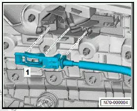 Volkswagen ID.4. Removing and installing rear door trim