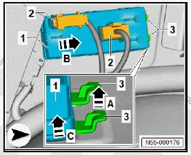 Volkswagen ID.4. Models without bracket for control unit