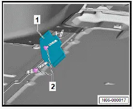 Volkswagen ID.4. Removing and installing rear wheel housing liner 