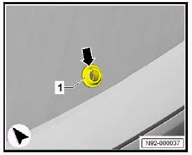 Volkswagen ID.4. Removing and installing rear window wiper motor [V12] 