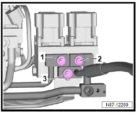 Volkswagen ID.4. Removing and installing, version A