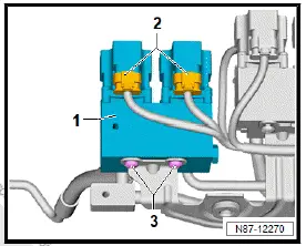 Volkswagen ID.4. Removing and installing, version A
