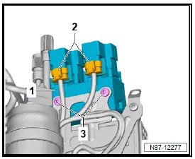 Volkswagen ID.4. Removing and installing, version A