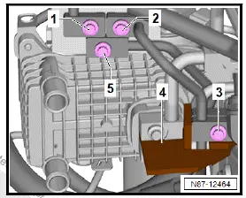 Volkswagen ID.4. Removing and installing, version A