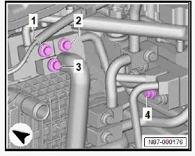 Volkswagen ID.4. Removing and installing, version B