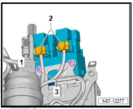 Volkswagen ID.4. Removing and installing, version B
