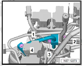 Volkswagen ID.4. Removing and installing, version A