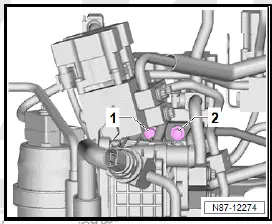 Volkswagen ID.4. Removing and installing, version A
