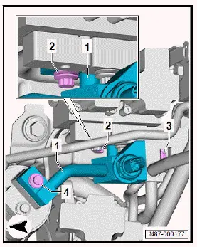 Volkswagen ID.4. Removing and installing, version B