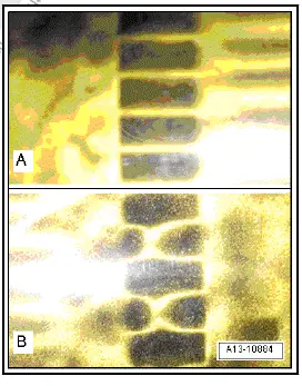 Volkswagen ID.4. Test pattern for ABS sensor ring