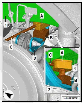 Volkswagen ID.4. Removing and installing spring