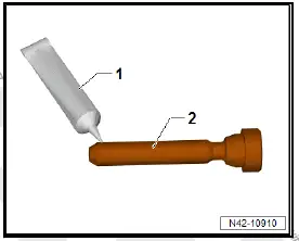 Volkswagen ID.4. Removing and installing spring