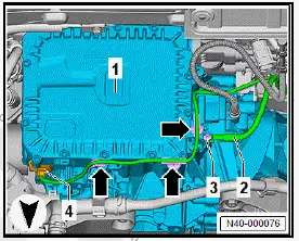 Volkswagen ID.4. Removing and installing subframe with motor, all-wheel drive