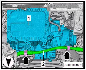 Volkswagen ID.4. Removing and installing subframe with motor, all-wheel drive