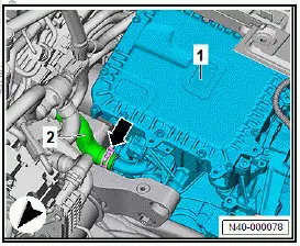 Volkswagen ID.4. Removing and installing subframe with motor, all-wheel drive