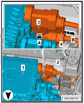 Volkswagen ID.4. Removing and installing subframe with motor, all-wheel drive