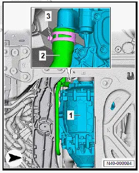 Volkswagen ID.4. Removing and installing subframe with motor, all-wheel drive