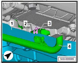 Volkswagen ID.4. Removing and installing subframe with motor, all-wheel drive