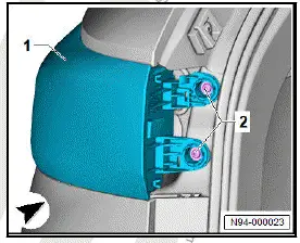 Volkswagen ID.4. Removing and installing tail light cluster [MX3]/[MX4] 