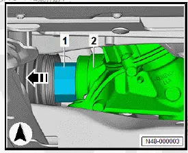 Volkswagen ID.4. Removing and installing track rod