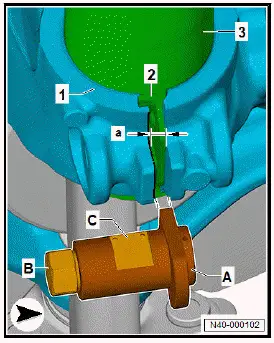 Volkswagen ID.4. Removing and installing wheel bearing unit, rear-wheel drive
