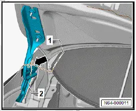 Volkswagen ID.4. Removing and installing windscreen 