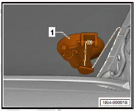 Volkswagen ID.4. Removing and installing windscreen 