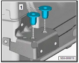Volkswagen ID.4. Removing and installing wing 