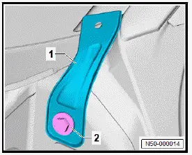 Volkswagen ID.4. Removing and installing wing bracket