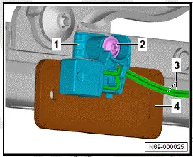 Volkswagen ID.4. Vehicles with seat position sensor