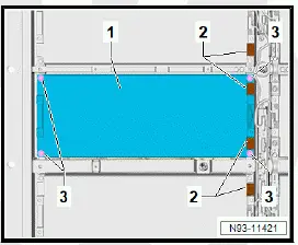Volkswagen ID.4. Removing battery module