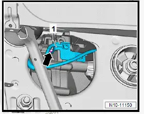 Volkswagen ID.4. Removing rear motor
