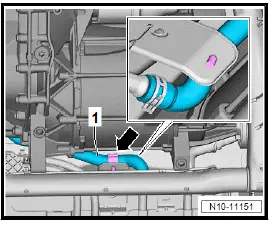 Volkswagen ID.4. Removing rear motor