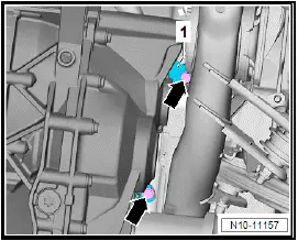 Volkswagen ID.4. Removing rear motor