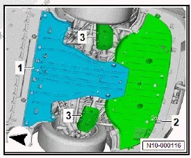 Volkswagen ID.4. Removing rear motor