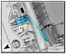 Volkswagen ID.4. Removing rear motor
