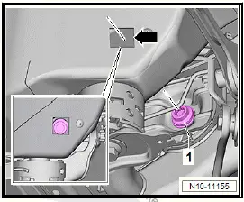 Volkswagen ID.4. Removing rear motor