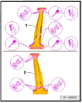 Volkswagen ID.4. Renewing B-pillar reinforcement 