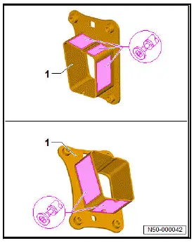 Volkswagen ID.4. Renewing front right longitudinal member, part section 