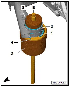 Volkswagen ID.4. Renewing front subframe mountings