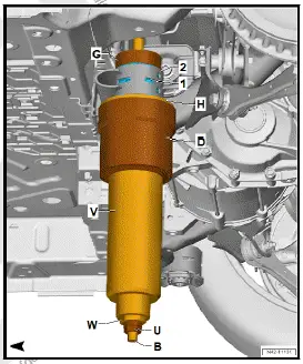 Volkswagen ID.4. Renewing front subframe mountings