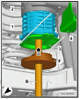 Volkswagen ID.4. Renewing front subframe mountings