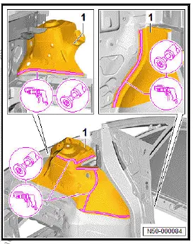 Volkswagen ID.4. Renewing front wheel housing