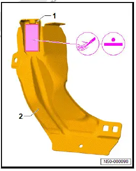 Volkswagen ID.4. Renewing front wheel housing (part section)