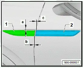 Volkswagen ID.4. Renewing lettering and badges on sides 