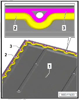 Volkswagen ID.4. Renewing lower part of battery housing 