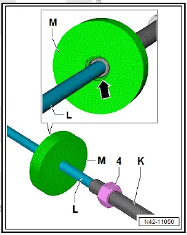 Volkswagen ID.4. Renewing motor mountings