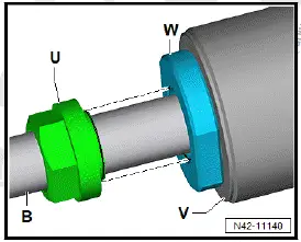 Volkswagen ID.4. Renewing motor mountings